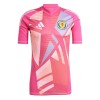 Maglia da Calcio Portiere Scozia Euro 2024 Rosa per Uomo